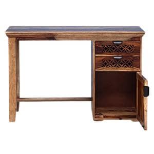 Furniselan Solid Wood Study Table- Best Modern Study Table To Buy Online In India 2021
